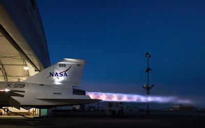 NASA says its finished tests on its X-59 supersonic plane and first flight will come this year