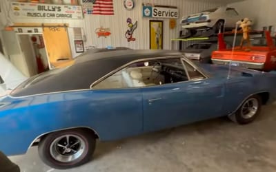 Man bought a 1969 Dodge Charger Daytona that was never titled or sold, and it came with its original pricing in ’69