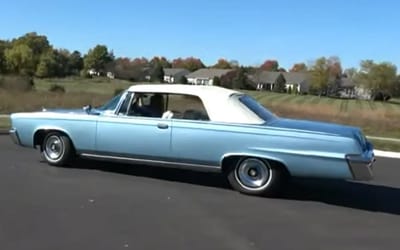 This woman owns a 1965 Imperial Crown droptop and it’s immaculate with a small secret