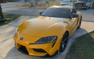 Florida man with Toyota Supra less than five years old shocked to learn what repairs on the car would cost him