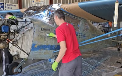 YouTuber determined to restore a vintage 1947 Cessna 120 aircraft with a charming love story behind it