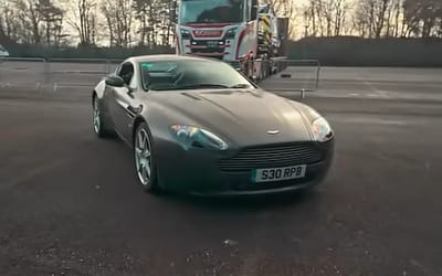 Guy risks $20,000 on an Aston Martin V8 Vantage sight unseen thinking it’s too good to be true and ends up falling in love