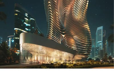 Dubai's newest mega tower lets you drive your supercar straight into your condo