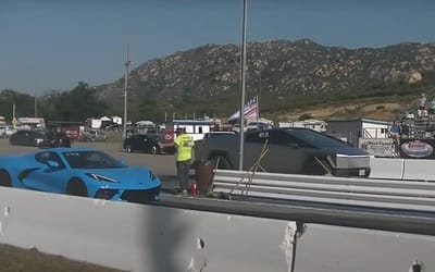 Tesla Cybertruck drag races a Chevy Corvette Z51 in California battle with interesting result