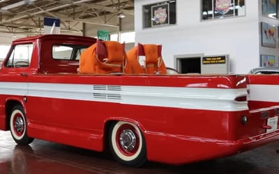 Meet the 'Corphibian', the Chevrolet Corvair that decided to become a boat