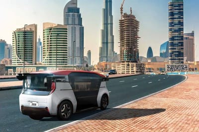 Driverless taxis set to hit Dubai roads in 2023