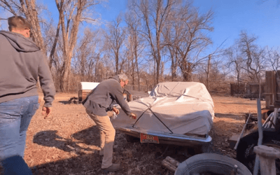 Iowa guys undertake 400-mile journey to abandoned 64 'Cuda after spotting it in a single photograph