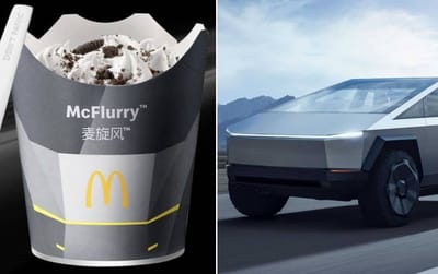 McDonald’s and Tesla release Cybertruck-inspired McFlurry spoon