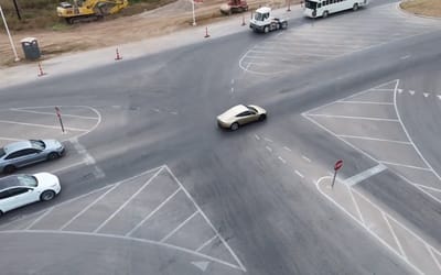 Drone footage from Tesla's Texas factory is causing excitement for a much anticipated new vehicle