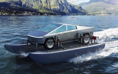 Self-proclaimed Tesla fan files trademark for ‘Cybercatamaran’