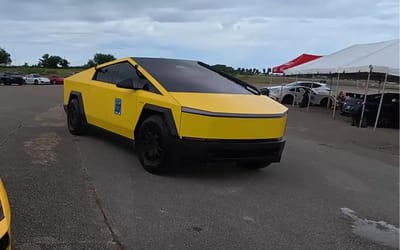 A Tesla Cybertruck drag raced a Lamborghini Aventador and Revuelto and it’s fair to say there were some surprises