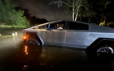 Footage and images from Tesla Cybertruck owners show how well they fared in Hurricane Helene