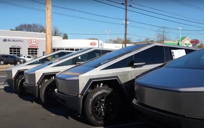 Man buys four Tesla Cybertrucks for $500,000 in New Jersey and he’s still left wanting more