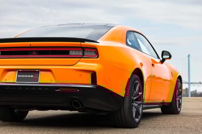 Dodge CEO says 'history has a tendency to repeat itself' after being asked about new Charger's power