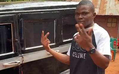 Man handcrafts a G-Wagon from scratch for his family and their reaction says it all