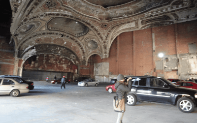 This Detroit parking lot holds a secret from Hollywood’s golden age