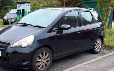 Man buys Honda Jazz for $267 and is left shocked at what he finds when he collects it