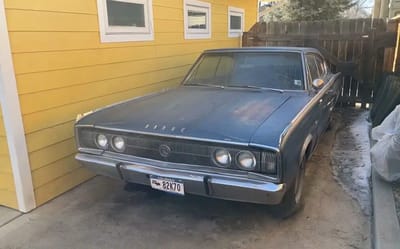 1967 Dodge Charger was found in junkyard ready for restoration, but there’s a mystery