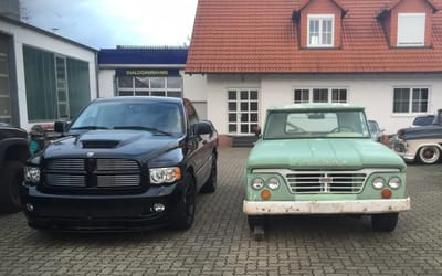 1989 Dodge D100 gets a DIY V10 engine upgrade and somehow passes strict German inspection