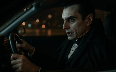 Dressing like Dracula while driving in the UK could cost you thousands, experts warns ahead of Halloween