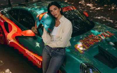 Dua Lipa shows off custom Porsche 911 GT3 RS at Goodwood Festival of Speed