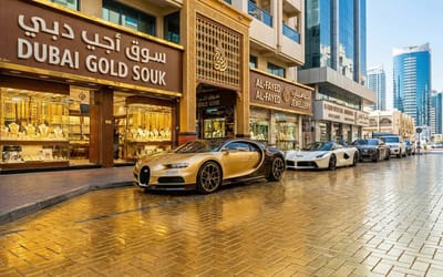 Dubai is building the world’s first street made entirely of gold