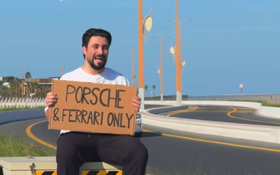 man-hitchhikes-across-dubai-only-accepting-supercars