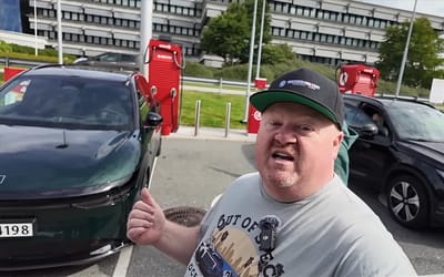 American blown away after discovering what Norwegian EV charging infrastructure is like on trip to Norway