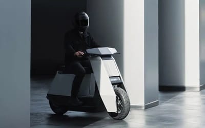 Check out this amazing Cybertruck-like electric scooter that offers alternative to cars