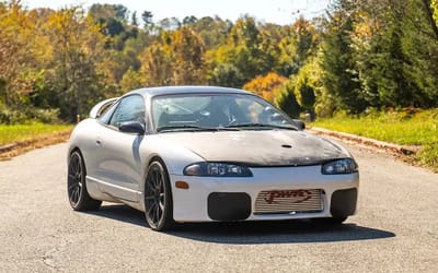 YouTubers documented driving their second-gen Eagle Talon project car after restoring