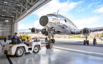 Original Air Force One used by President Eisenhower was nearly abandoned, but this is what happened to it