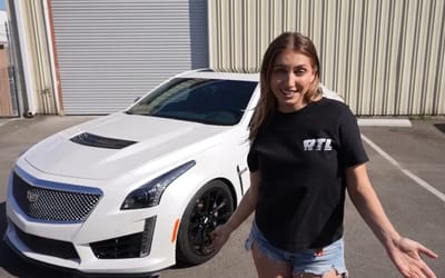 Emelia Hartford buys a 2017 Cadillac CTS-V that was flagged stolen after a long search and discovers a 'big surprise'