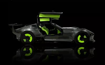 Erebos X is a real-life V8 supercar inspired by Gran Turismo