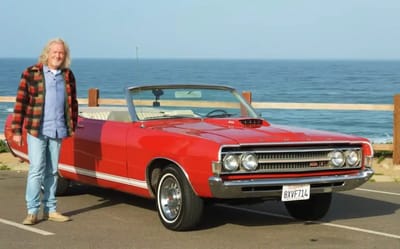 James May drives a 'ridiculously' American Ford in California and reveals his verdict