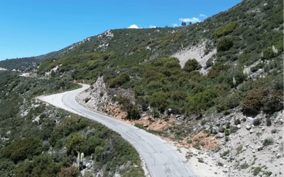 Man explores California's Forbidden Highway to see what it's like after being closed for over 40 years