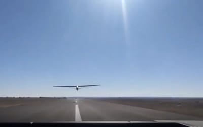 This Ford F-150 just launched a Schweizer 2-33 aircraft like it’s a DIY airshow