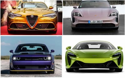 These are the 8 coolest and most bizarre-colored cars on the road right now