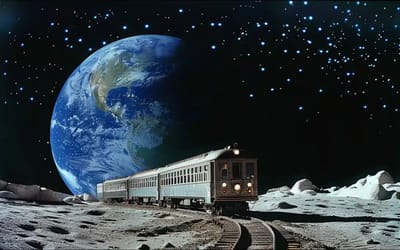 NASA begins project to build first railway station on the Moon