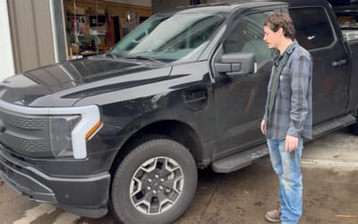 Colorado man swaps out Ford F-150 Lightning's battery pack and people are saying it highlights an unfortunate reality
