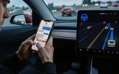 Elon Musk said Tesla FSD will let drivers use their phones, then police in Illinois, Arizona and New York responded