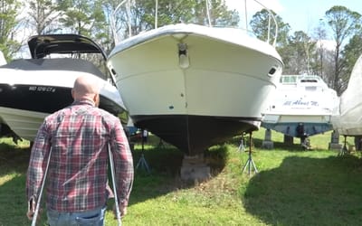 Man arrives to pick up free boat from Facebook Marketplace but finds a full-sized abandoned yacht instead
