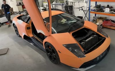 Man finds abandoned fake $12K Lamborghini in local garage so good it could almost fool everyone