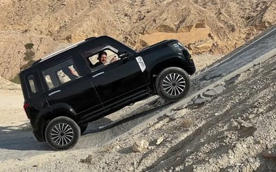 We took the fake Land Rover Defender from China on a nearly vertical off-road test to see how it compared to the real thing