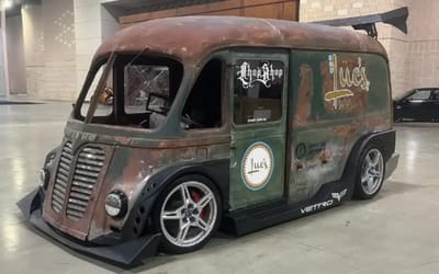 These American guys turned a Corvette C8 into the worlds fastest food truck