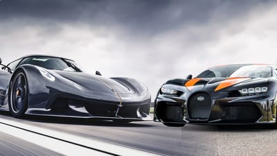 These are the 5 fastest supercars in the world in 2025