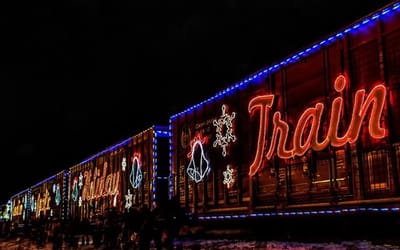 Canada’s iconic Christmas train is back on its cross-country journey