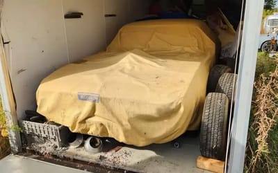 Ultra-rare muscle car emerges from trailer time capsule after 30 years hidden from the world