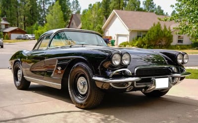 1962 Chevrolet Corvette with just 637 miles since being restored is going up for sale