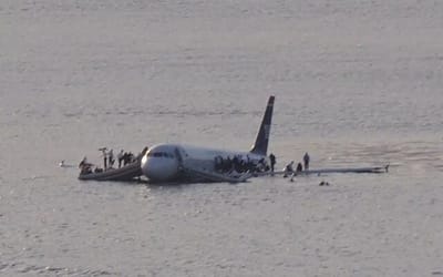 After an Airbus A320’s engines were killed by geese, pilots landed on the Hudson and saved 155 people