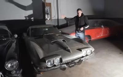 Decades‑old Mercedes, Corvette, and Camaro get their first wash and it is glorious